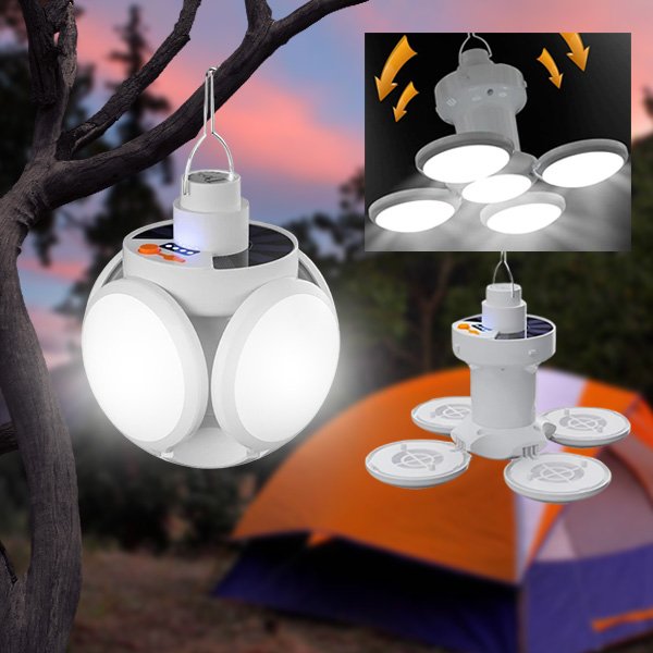 Összecsukható 2 az 1-ben napelemes lámpa | FOLDGLAZE Összecsukható 2 az 1-ben napelemes lámpa | FOLDGLAZE