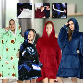 Pulóver és takaró egyben | HOODZIE